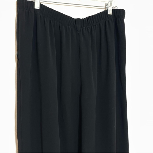 St. John Wide Leg Twill Trouser size Large - Picture 6 of 14